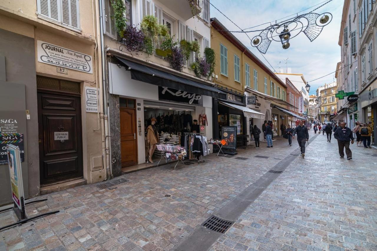 Romantic And New Apartment In The Famous Rue Meynadier In The Supercentre Of Кан Екстериор снимка